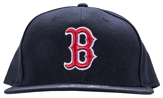 2016 David Ortiz Game Used & Signed Boston Red Sox Cap Used on 7/26/2016 - Hit Career HR 528! (MLB Authenticated & Fanatics)